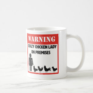 Madame folle Mug de poulet