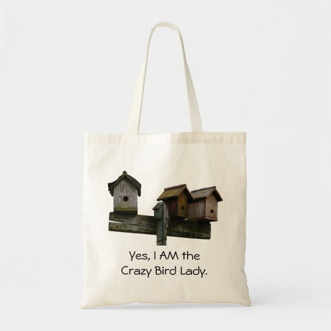 Madame folle sac fourre-tout d'oiseau (Devant)