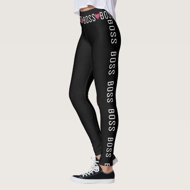 Madame Heart Trim Leggings de patron (Gauche)