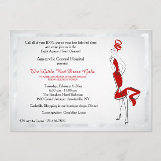 Madame In Red Invitation