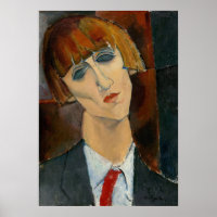 Madame Kisling - Poster d'Amedeo Modigliani