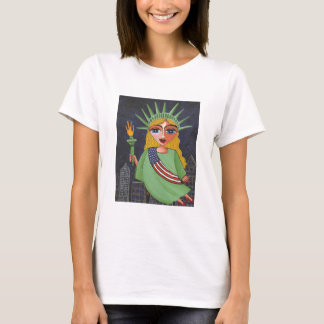 Madame Liberty - T-shirt de vol