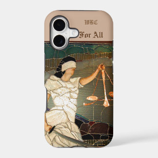 Madame majestueuse Justice Portrait en verre
