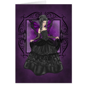 Madame Midnight Gothic Card