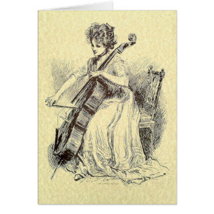 Madame Playing Cello