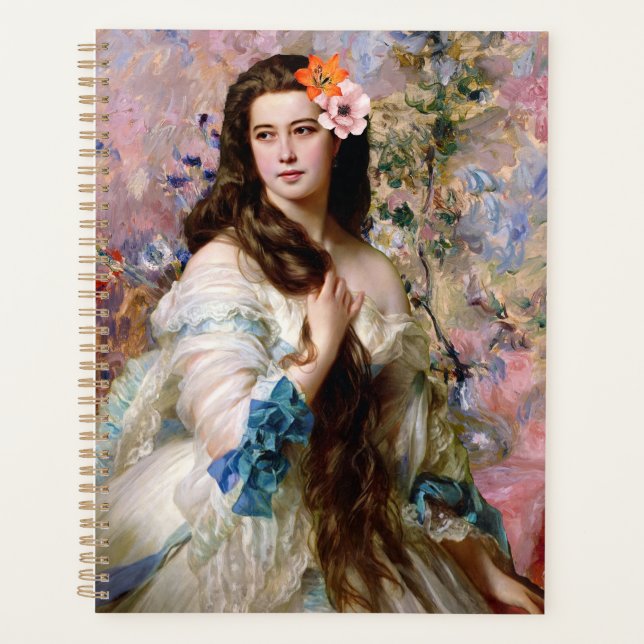 Madame Rimsky avec des fleurs (Devant)