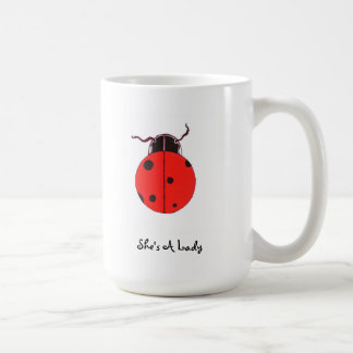 Madame rouge Bug Statement Mug
