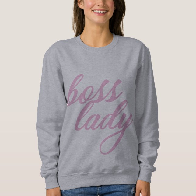 Madame Sweatshirt de patron (Devant)
