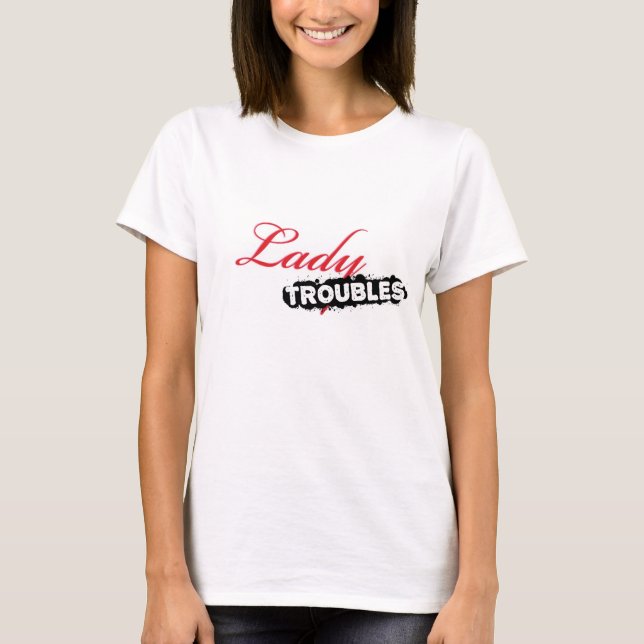 Madame Troubles Classic Logo T-shirt (Devant)