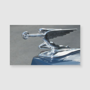 Madame vintage Hood Ornament de vol