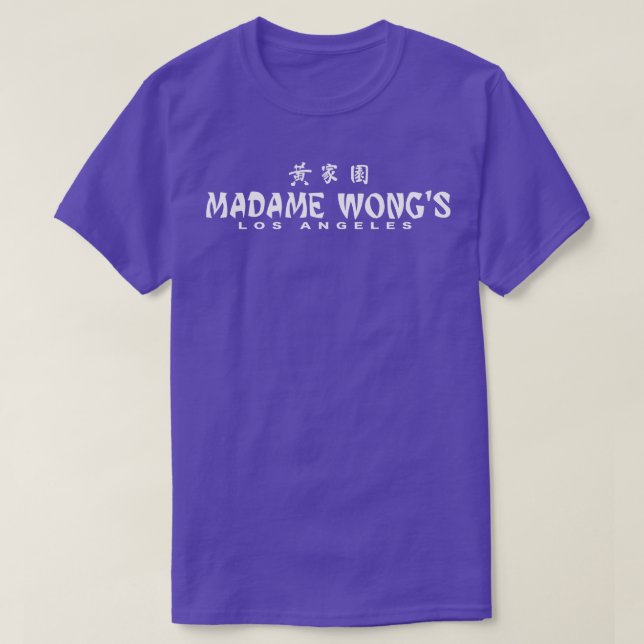 Madame Wongs TShirt (Design devant)