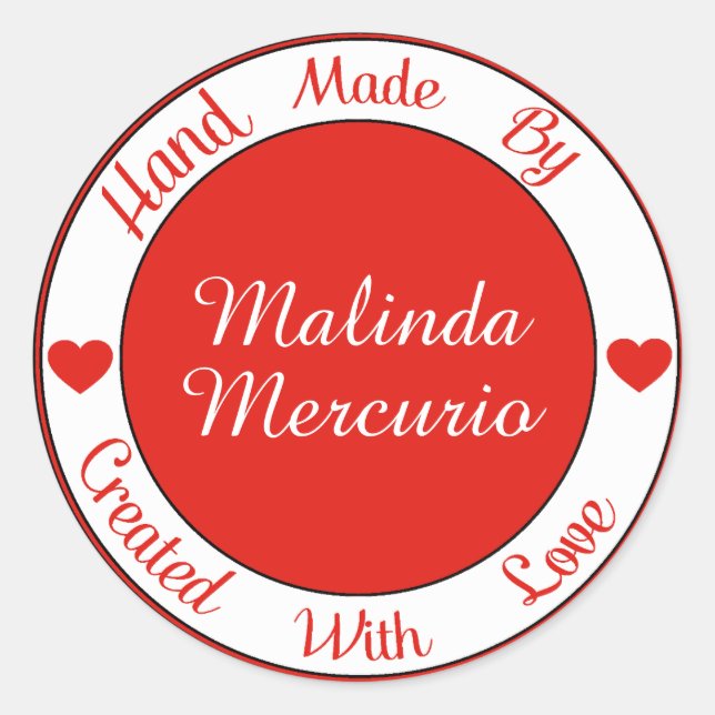 Made By Sticker - SRF (Devant)