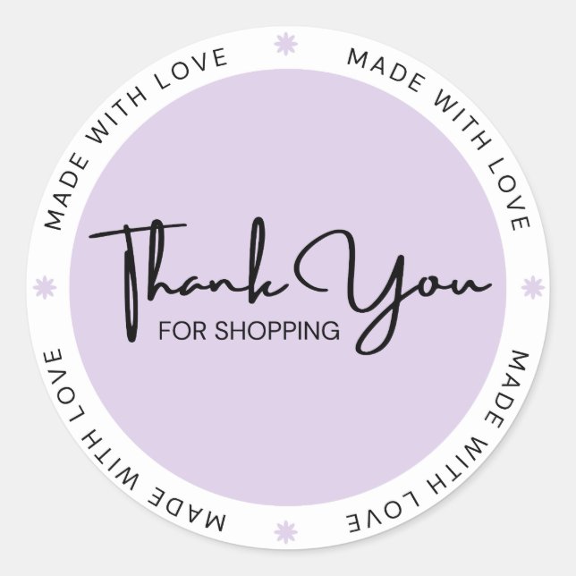 Made with Love Stickers  (Devant)