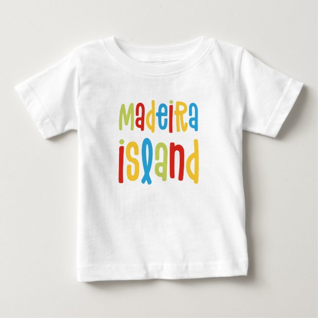 Madeira Island Baby T-Shirt (Devant)