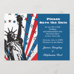 Mademoiselle Liberté Invitation Patriotique