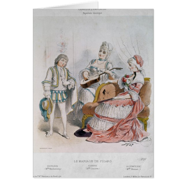 Mademoiselle Reichemberg comme Cherubin (Devant)