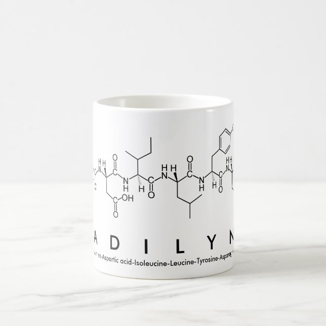 Madilynn peptide nom mug (Centre)