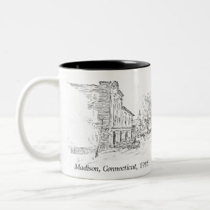 Madison CT 1915 Café Mug - Temps plus simples