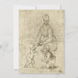 Madone, Christ et Saint Jean-Baptiste par Rapahel