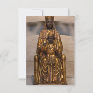 Madone de Montserrat Vierge noire Vierge Marie