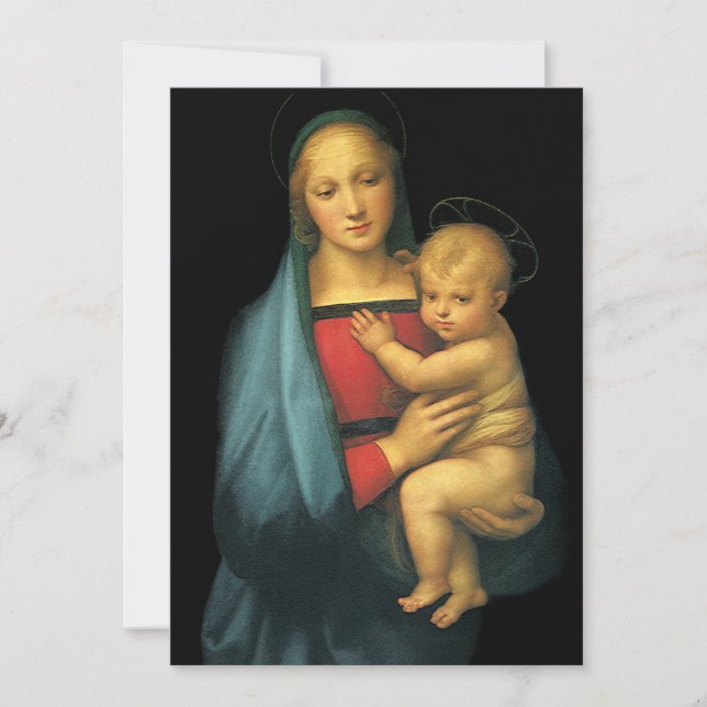Madone et enfant, Madone del Granduca de Raphaël (Devant)