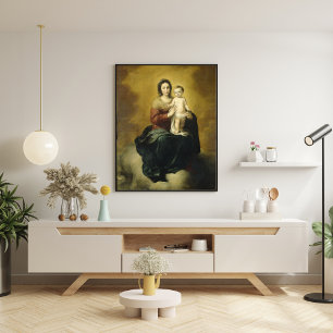 Madonna and Child, Religious Fine Art Poster