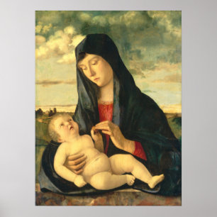 Madonna & Child - Poster d'art artistique Giovanni