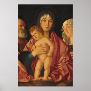Madonna & Child - Poster d'art artistique Giovanni