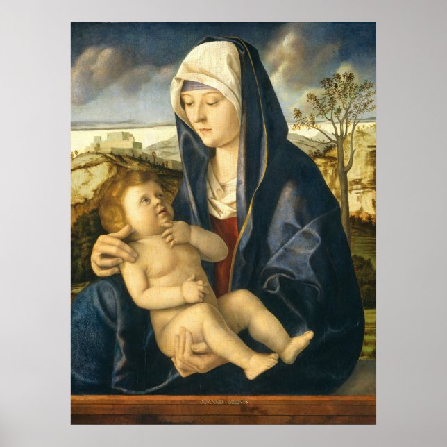 Madonna & Child - Poster d'art artistique Giovanni (Devant)