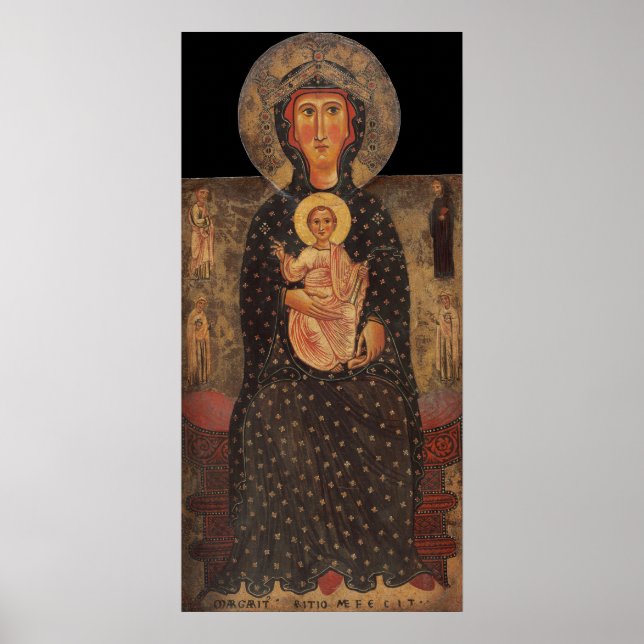 Madonna & Child - Poster d'Art fin M'Arezzo (Devant)
