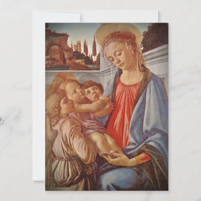Madonna Christ Enfant et Anges (Devant)