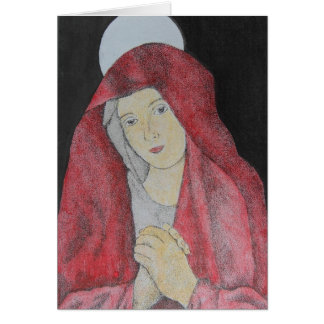 madonna en rouge