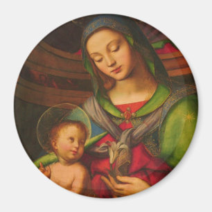 Madonna et aimant d'enfant