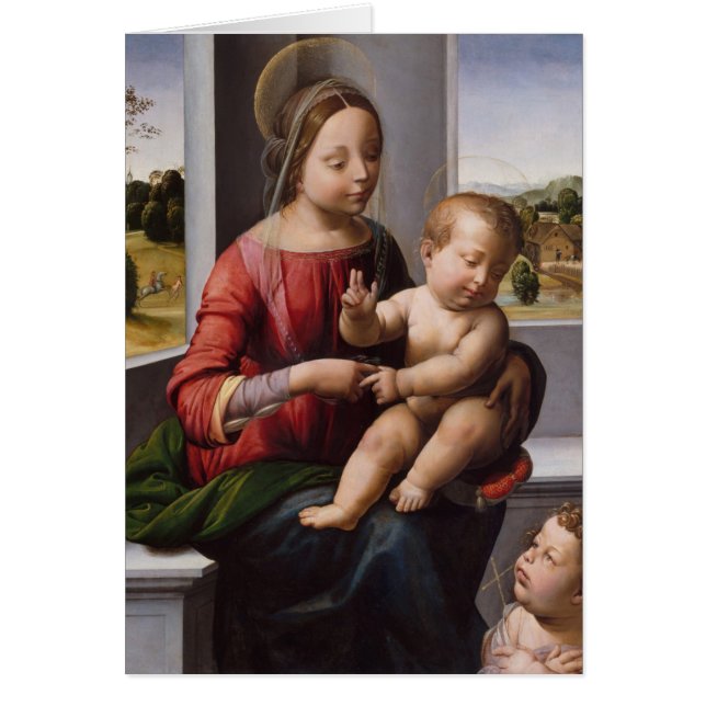 Madonna et enfant avec Jean-Baptist (Devant)