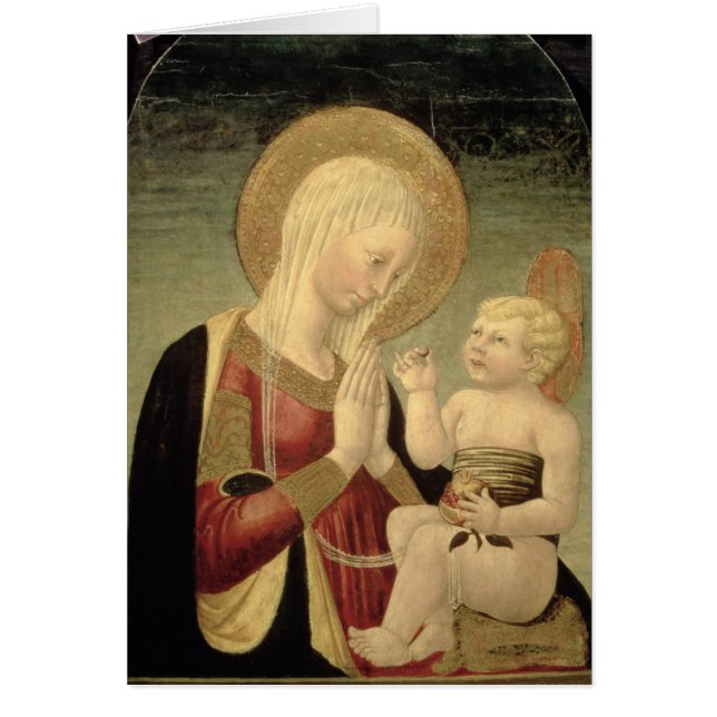 Madonna et enfant avec la grenade (Devant)