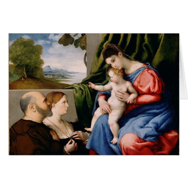 Madonna et enfant avec le St John infantile (Devant horizontal)