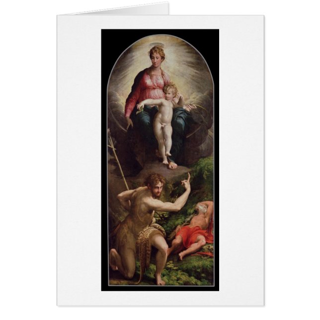 Madonna et enfant avec St John et St Jerome, 15 (Devant)