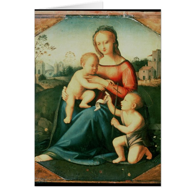 Madonna et enfant avec St John le baptiste (Devant)