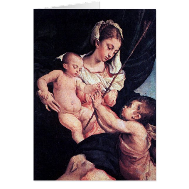 Madonna et enfant avec St John le baptiste (Devant)