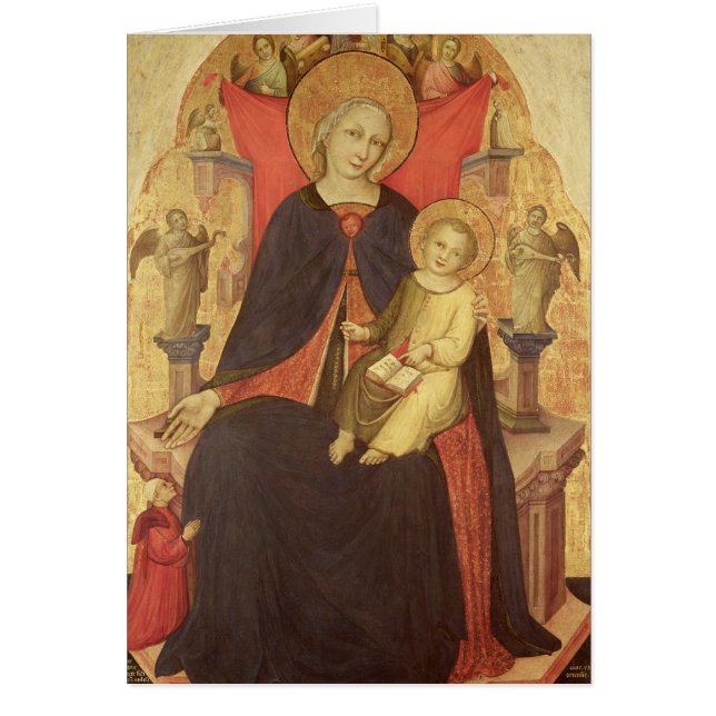 Madonna et enfant couronnés avec Vulciano de (Devant)