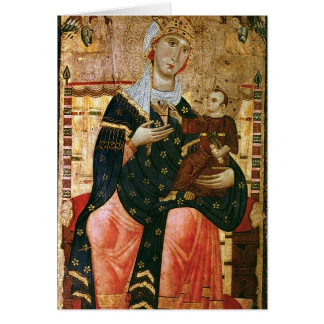 Madonna et enfant couronnés, c.1260 (Devant)