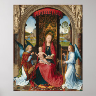 Madonna et Enfant - Hans Memling Fine Art Poster
