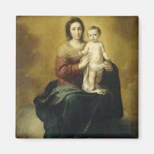 Madonna et enfant, magnet de beaux-arts