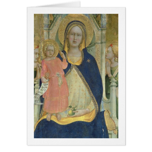 Madonna et l'enfant couronnés avec des saints, (Devant)