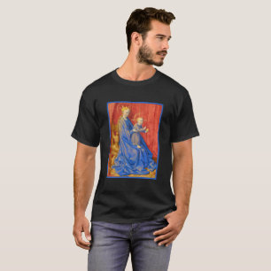 Madonna et l'enfant Enthroné Jean Fouquet T-shirt