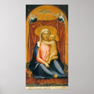 Madonna of Humility - Masaccio Fine Art Poster