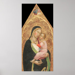 Madonna - Poster d'art artistique Martino di Barto