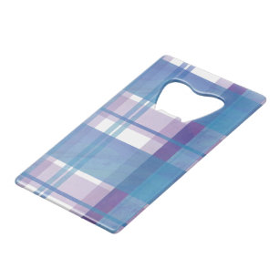 Madras Plaid Blue et Purple