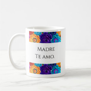 Madre Te Amo - Tasse à café tendance pour la fête 