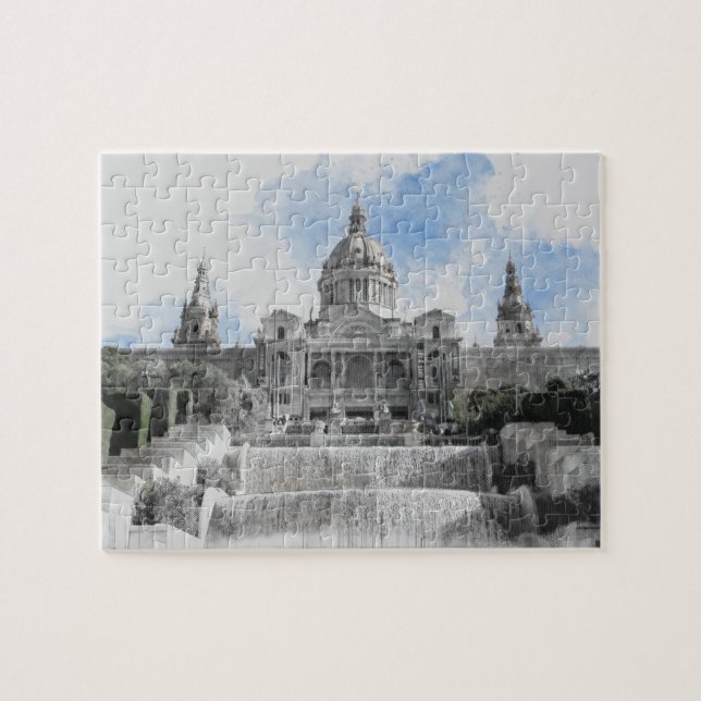 Madrid, Espagne Pittoresque City Jigsaw Puzzle - V (Horizontal)